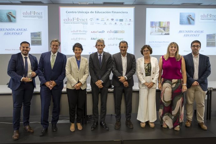 Reunión anual de inicio del curso del Proyecto Edufinet de Unicaja.