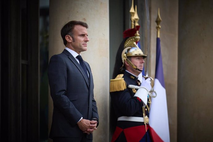 Emmanuel Macron, presidente de Francia