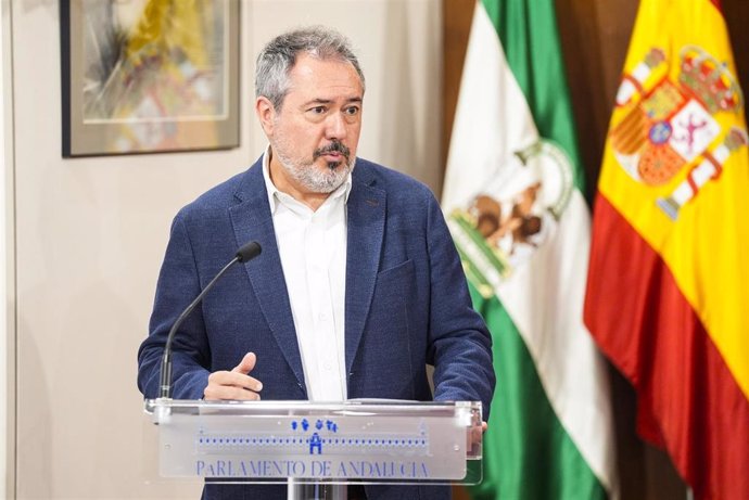 El secretario general del PSOE de Andalucía, Juan Espadas, en una foto de archivo.