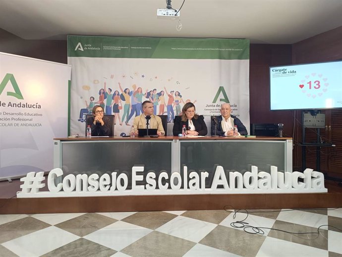 El Consejo Escolar de Andalucía celebra la jornada 'Salud mental y conductas autolíticas: Educación, Prevención y Apoyo'.