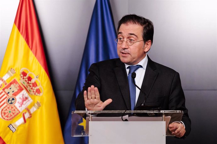 El ministro de Asuntos Exteriores, Unión Europea y Cooperación, José Manuel Albares