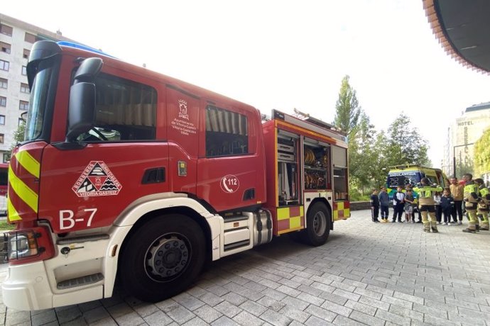 Camión de los Bomberos de Vitoria-Gasteiz