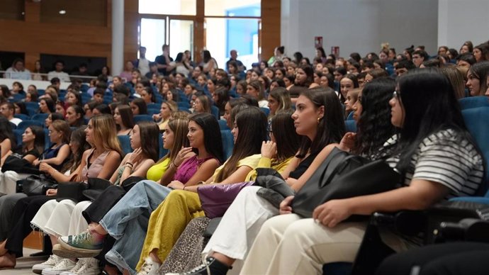 Estudiantes de la Universidad de Huelva.