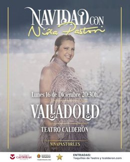 Niña Pastori lanza su nuevo álbum navideño, 'Feliz Navidad', que presentará el 16 de diciembre en el Teatro Calderón.