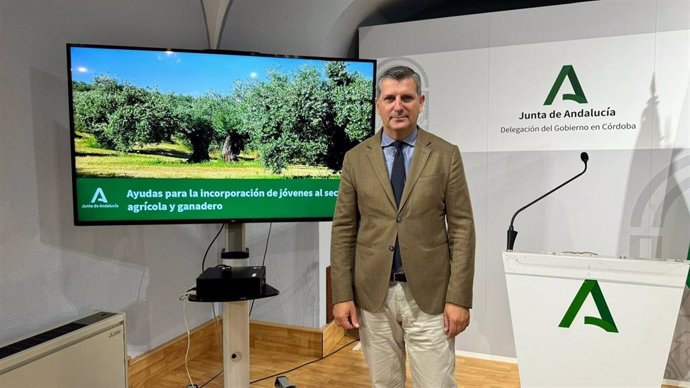 El delegado de Agricultura, Pesca, Agua y Desarrollo Rural de la Junta en Córdoba, Francisco Acosta.