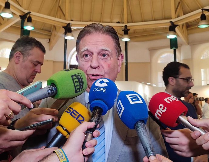 Archivo - El alcalde de Oviedo, Alfredo Canteli, en una imagen de archivo