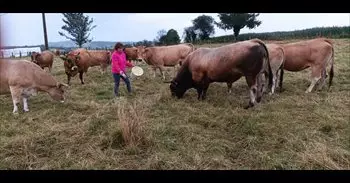 María Ángeles Díez, ganadera: "La gente llegaba a la granja y, al verme, me preguntaba ¿dónde está el dueño?"