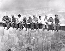 Lunch atop a Skyscraper - 1932 - Courtesy Tishman 