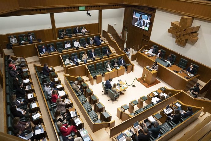 Pleno del parlamento vasco