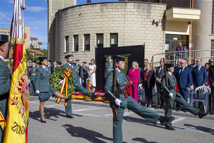 La Guardia Civil celebra su tradicional acto con motivo del Día de El Pilar en Campogiro