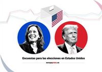 Así están las encuestas sobre las elecciones EEUU 2024