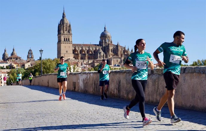 Carrera Solidaria de Salamanca en apoyo a la Guardia Civil