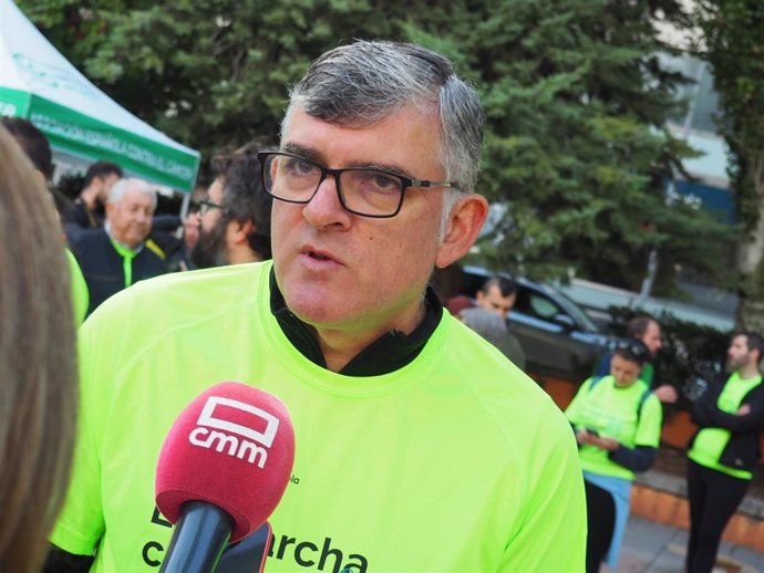 El presidente del Grupo Parlamentario Socialista en las Cortes de C-LM, Ángel Tomás Godoy