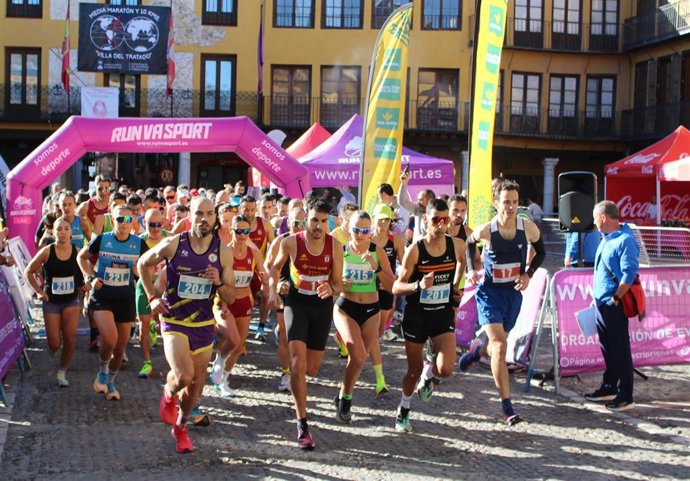 La XXVII Media Maratón y Diez Kilómetros de Tordesillas (Valladolid)