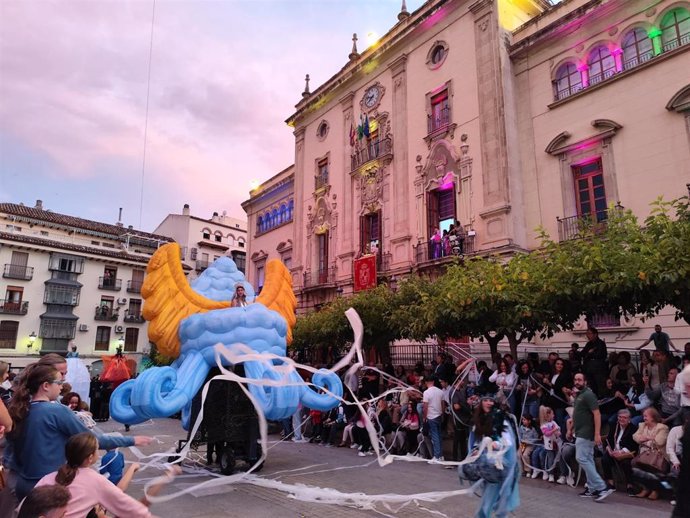 Cabalgata por las fiestas de San Lucas este domingo.