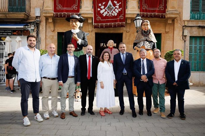 Socialistas en la Fira de Llucmajor