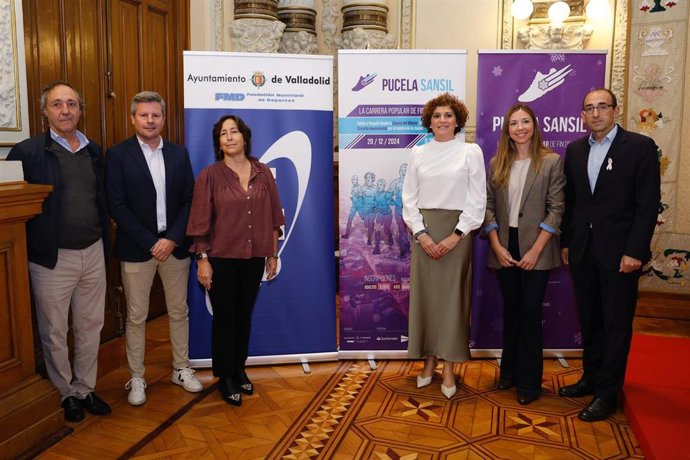 Presentación de la carrera popular 'Pucela Sansil'.