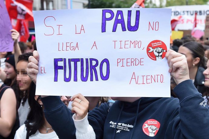 Manifestación de estudiantes 