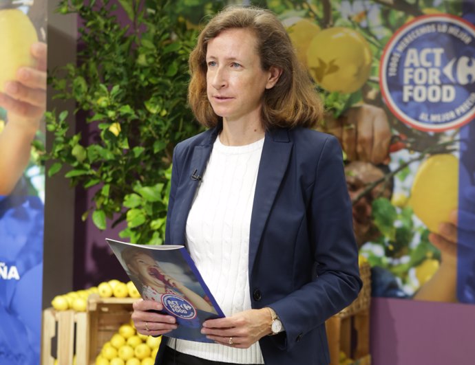 La directora ejecutiva de Carrefour España, Elodie Perthuisot