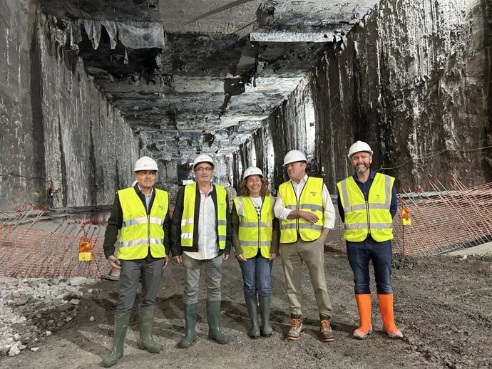 Pasaiako (Gipuzkoa) lurpeko geltokia izango denaren hondeaketa lanak bukatu dira