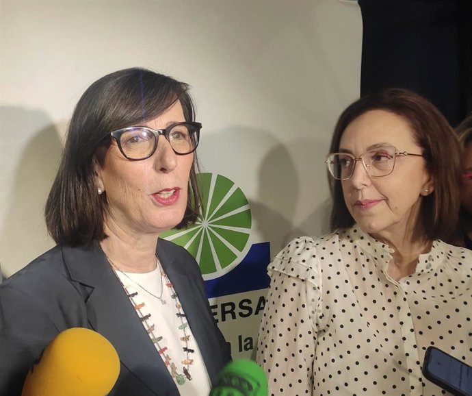 Nieves Roqueñí y Paz Orviz