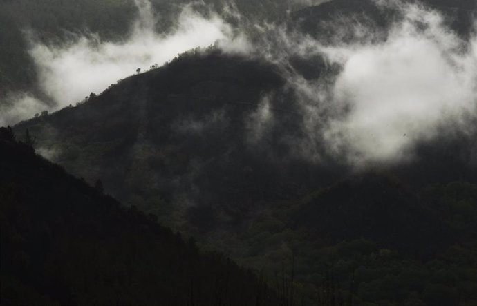 Archivo - Zonas quemadas en entre las parroquias de Rairós y Torbeo, pertenecientes al municipio de Ribas de Sil, a 9 de septiembre de 2021, en Ribas de Sil, Lugo, Galicia (España).