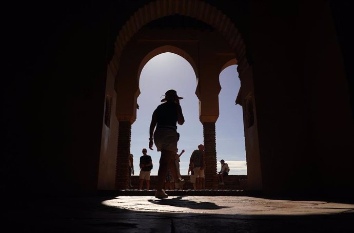 Turista en una imagen de archivo 