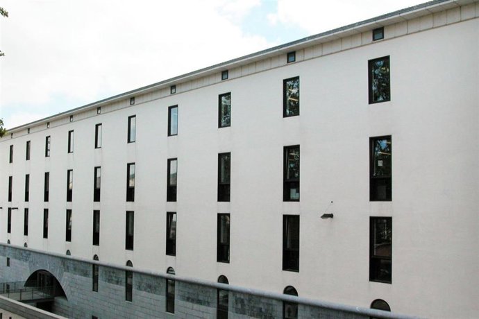 Fachada del departamento de Educación del Gobierno de Navarra