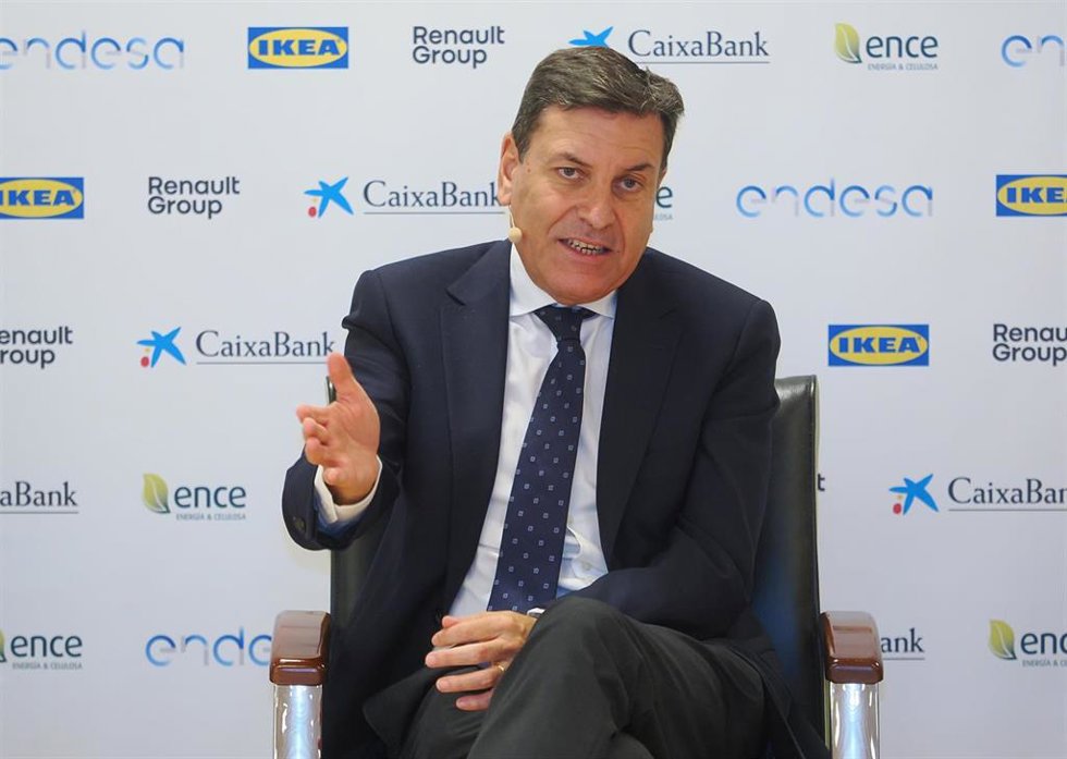 Consejero de Economía y Hacienda, Carlos Fernández Carriedo, en las jornadas de Europa press Castilla y León hacia el futuro.