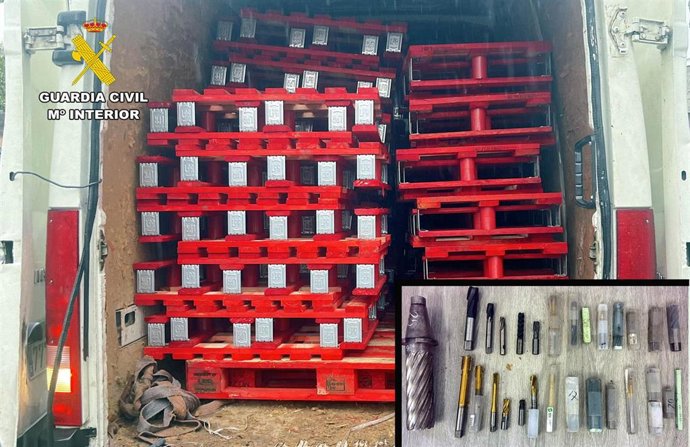 Detenidos tres vecinos de Bárcena de Ciero por robar más de 300 palés de una empresa