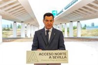 Moreno ve "alarmante" la situación de los pantanos en Málaga y "de urgencia" en Almería: "Que llueva cuanto antes"