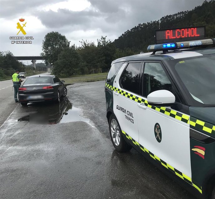 Control de alcoholemia.