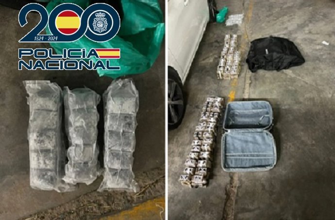 Droga intervenida en una operación policial