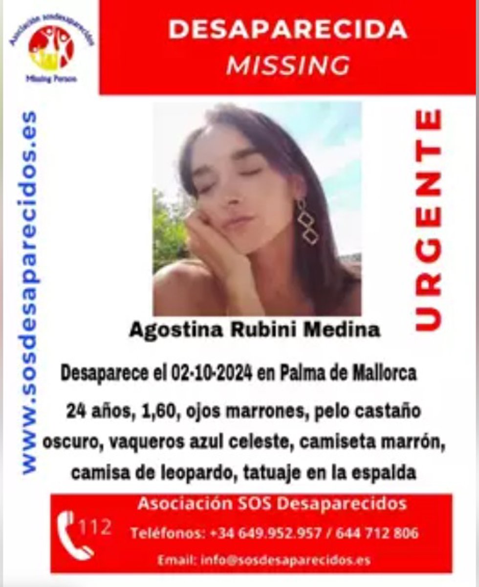Alerta de la desapatición