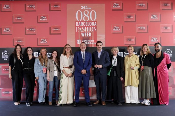 El conseller de Empresa y Trabajo de la Generalitat, Miquel Sàmper, en la 34 edición de 080 Barcelona Fashion