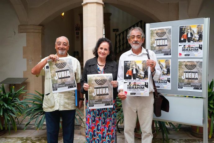Presentación de las actividades de la jornada europea de la cultura judía en Palma.
