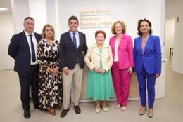 Carlos Mazón visita l'Ajuntament de Torrent i el Centre Social 'Encarna Borrás Aragó'