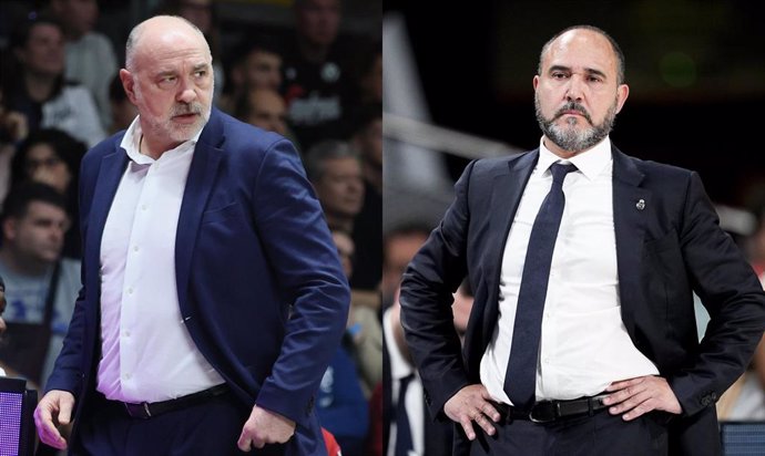 Pablo Laso y Chus Mateo