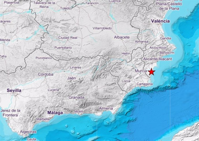 Seísmo en Los Montesinos