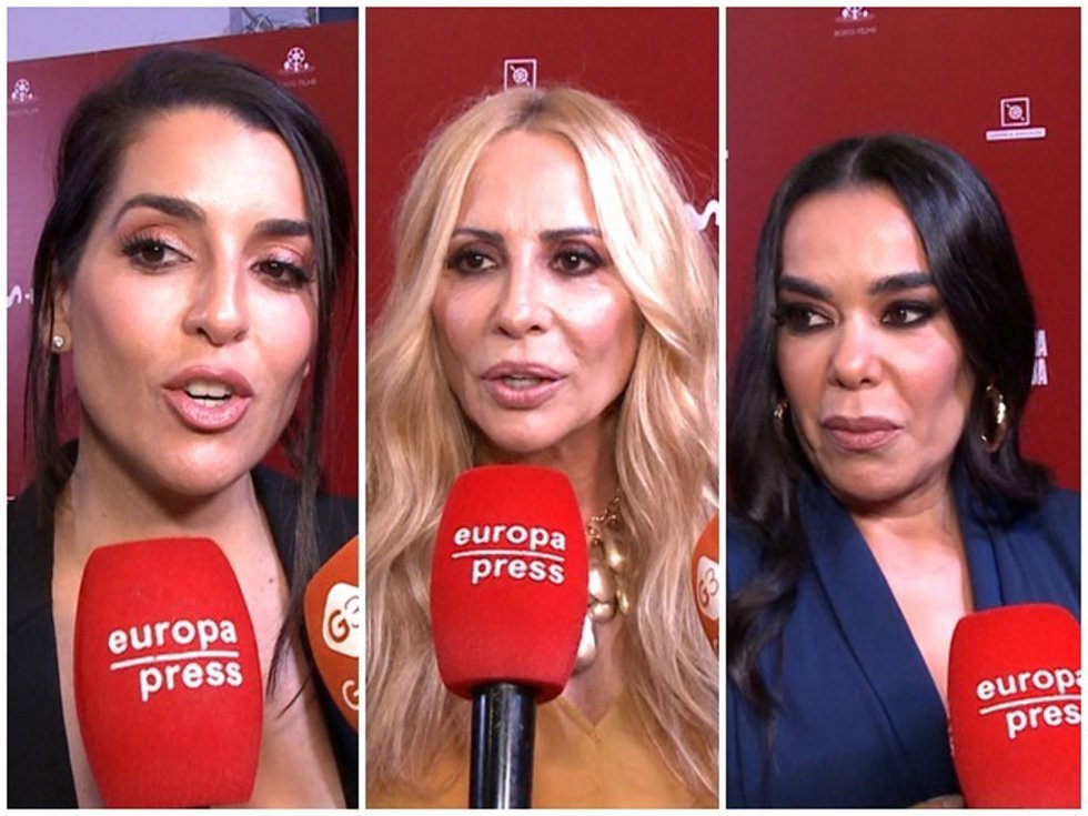 Archivo - Ruth Lorenzo, Marta Sánchez y Beatriz Luengo en la premire en Madrid del documental 'Patria y vida'