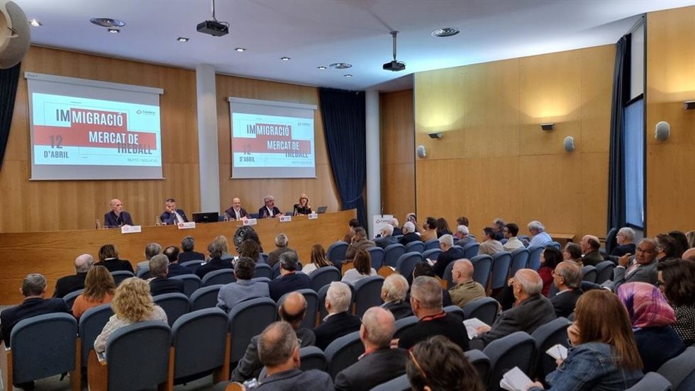Primera sesión del ciclo Cambractiva de la Cámara de Terrassa (Barcelona).