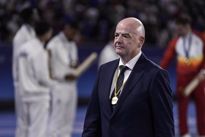 Archivo - Gianni Infantino, presidente de la FIFA