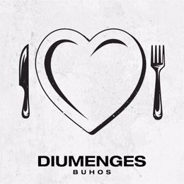 Portada del single 'Diumenges' de Buhos