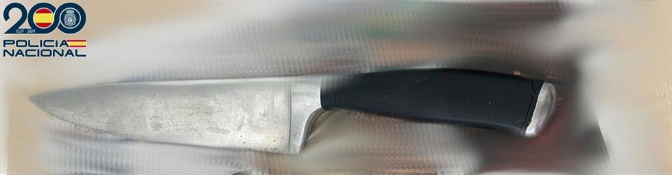 Cuchillo detenida en Ibiza