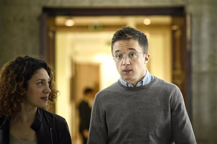 El diputado por Madrid de Sumar, Íñigo Errejón Galván, a su llegada a una reunión de la Junta de Portavoces, a 15 de octubre de 2024, en Madrid (España).