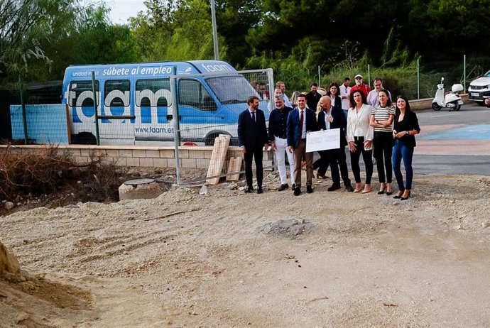 Terrenos donde se edificará la nueva residencia para gravamente afectados de la FAAM.