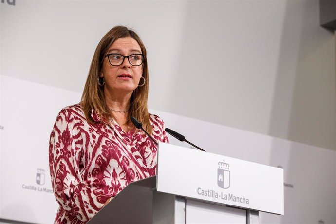 La portavoz del Gobierno de Castilla-La Mancha, Esther Padilla