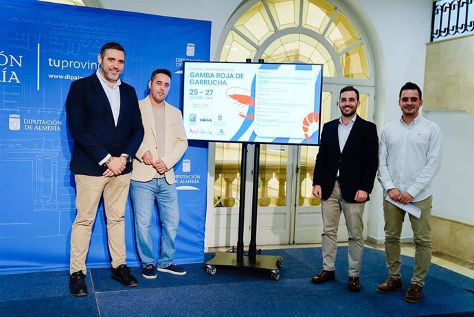 Presentación del V Festival Gastronómico de la Gamba Roja de Garrucha.