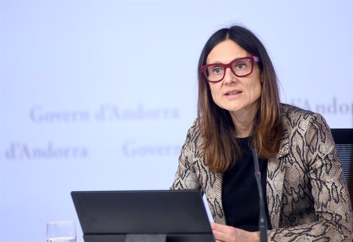 La ministra de Justicia e Interior del Gobierno de Andorra, Ester Molné