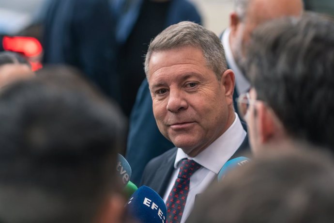 El presidente de Castilla-La Mancha, Emiliano García-Page, en la primera jornada del Debate sobre el Estado de la Región.